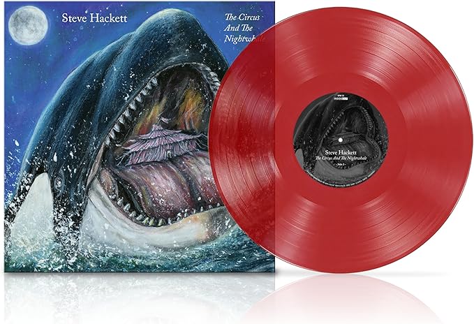 HACKETT STEVE - The circus and the nightwhale (limited gatefold transp. Red 180g + 8 pages booklet)